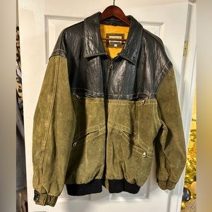 Vintage Great Lakes Country men’s leather jacket